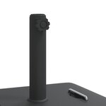 vidaXL Base de parasol avec poignées pour mâts Ø38 / 48 mm 27 kg carré