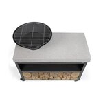 Brasero barbecue Ø 41 cm sur desserte