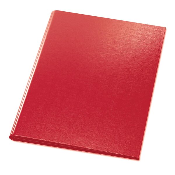 Porte-bloc À Rabat Papier Enduit - Format 23x32cm Pour A4 - Rouge - X 10 - Exacompta
