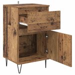 vidaXL Buffet Bois ancien 35 x 40 x 70 cm Bois d'ingénierie