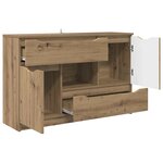 vidaXL Buffet Chêne artisanal 100 x 30 x 65 6 Bois d'ingénierie