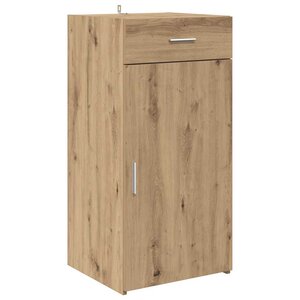 vidaXL Buffet chêne artisanal 42 5 x 40 x 93 cm Bois d'ingénierie
