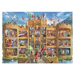 Puzzle XXL 150 Pièces Bienvenue au chateau des chevaliers