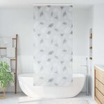 vidaXL Store enrouleur de douche avec cassette largeur du tissu 96 cm