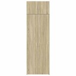 vidaXL Armoire de rangement chêne sonoma 70x42 5x225 cm