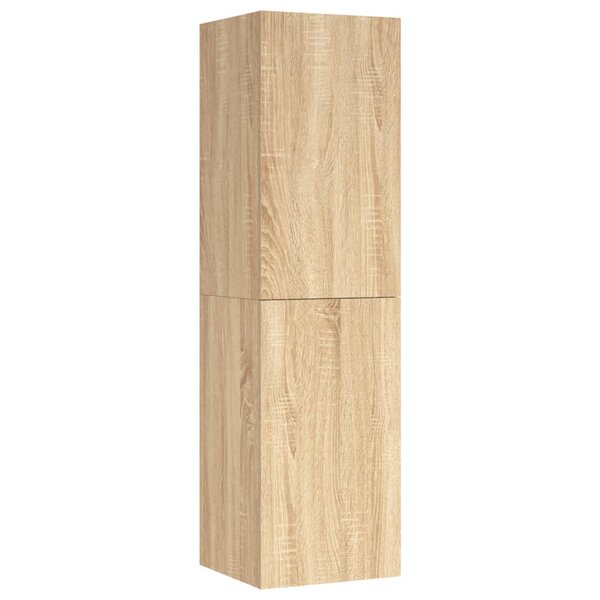 vidaXL Meuble TV Chêne sonoma 30 5x30x110 cm Bois d’ingénierie