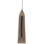 vidaXL Lit de camping 180x60x19 cm Tissu Oxford et acier Taupe