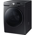 Sèche-linge pompe à chaleur hybride samsung - 16kg - l68 6cm - classe a++ - noir