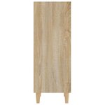 vidaXL Buffet Chêne sonoma 34 5x32 5x90 cm Bois d'ingénierie