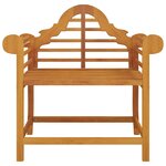 vidaXL Chaises de jardin lot de 2 91x62x94 cm Bois de teck solide