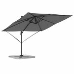 vidaXL Parasol Roma Anthracite 286 x 285 x 265 cm