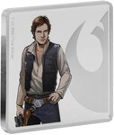 Pièce de monnaie en Argent g 31.1 (1 oz) Millésime Star Wars Allies HAN SOLO AND CHEWBACCA