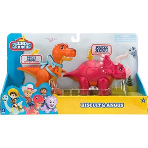 Jazwares DNR0008 - Dino Pack - Figurines Biscuit et Angus