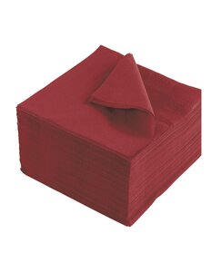 (lot   350 serviettes) serviette couleur rouge 33 x 33cm