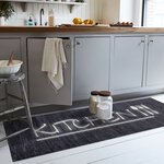 Tapis de cuisine KITCHEN 60 x 90 cm - Noir