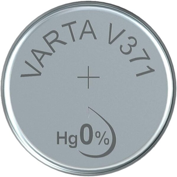 Blister 1 Pile Oxyde Argent Montres V371 (SR69) SR920SW 1 55 Volt x 100 VARTA
