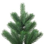 vidaXL Sapin de Noël artificiel Nordmann avec LED et boules Vert 180cm