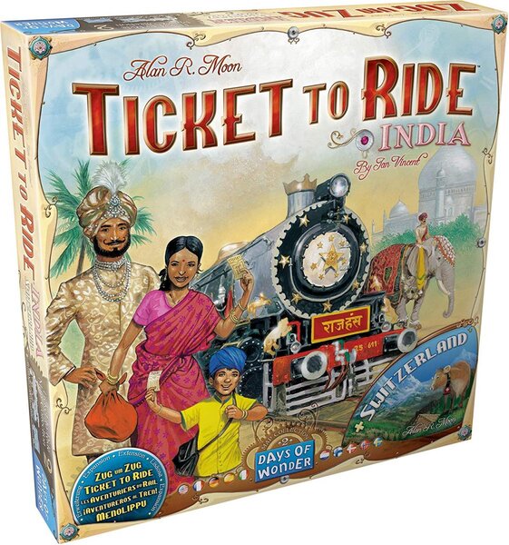 Les Aventuriers du Rail - Extension Inde et Suisse