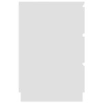 vidaXL Bureau Blanc 140x50x77 cm Bois d'ingénierie