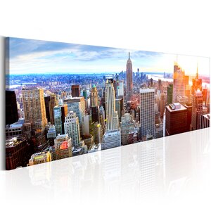 Tableau - beautiful manhattan l x h en cm 120x40