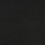 vidaXL Canapé en velours avec coussin 3 Pièces Noir 208 cm Velours