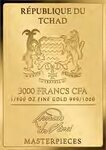 Pièce de monnaie en Or 1 Dollar g 0.062 (1/500 oz) Millésime 2024 DA VINCI MASTERPIECES