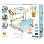 Smoby bureau modulo space 2 en 1 80 pcs