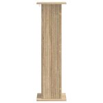 vidaXL Support de Plante 2 pc Chêne Sonoma 30 5 x 30 x 100 5 cm