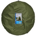 ProPlus Tente d'intimité escamotable Polyester Vert