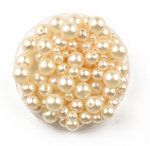 Perles pour enfant nacrées rondes 0 4 à 1 cm 175 pièces