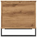 vidaXL Table basse chêne artisanal 60x44 5x45 cm bois d'ingénierie