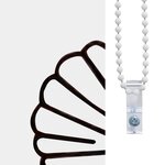 vidaXL Store enrouleur de douche avec cassette largeur du tissu 126 cm