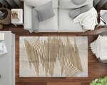 Tapis de salon NOUR 160 x 230 cm - Or