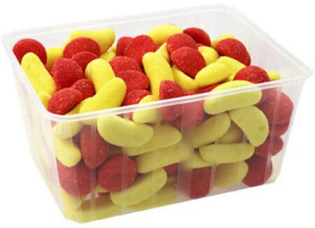 Guimauve Fruits Haribo Box (Boîte de 800g)