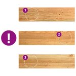 vidaXL Marches d'escalier 20 Pièces marron clair 100x25x2 cm chêne massif