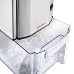 Broyeur à glace 12 kg/h - caterlite -  - acier inoxydable 220x170x460mm