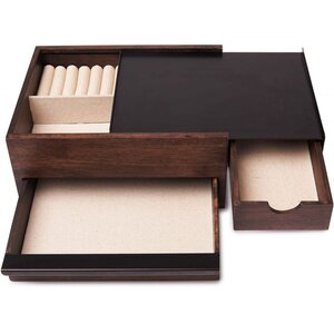 Boite à bijoux tiroir secret stowit