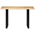 vidaXL Table à manger 120x60x76 cm Bois de récupération massif