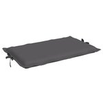vidaXL Coussin de chaise longue anthracite 186x58x4 cm tissu oxford