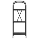 vidaXL Étagère Chêne noir 40 x 30 x 109 cm Bois d'ingénierie