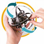Round 3D puzzle Abstract art