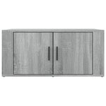 vidaXL Table basse Sonoma gris 80x50x36 cm Bois d'ingénierie
