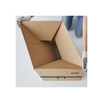 Pack and Move - Lot 10 cartons déménagement automatique - 60 x 50 x 40 cm - Poignées renforcées