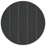 vidaXL Tapis de piscine Noir Ø 610 cm Tissu non tissé