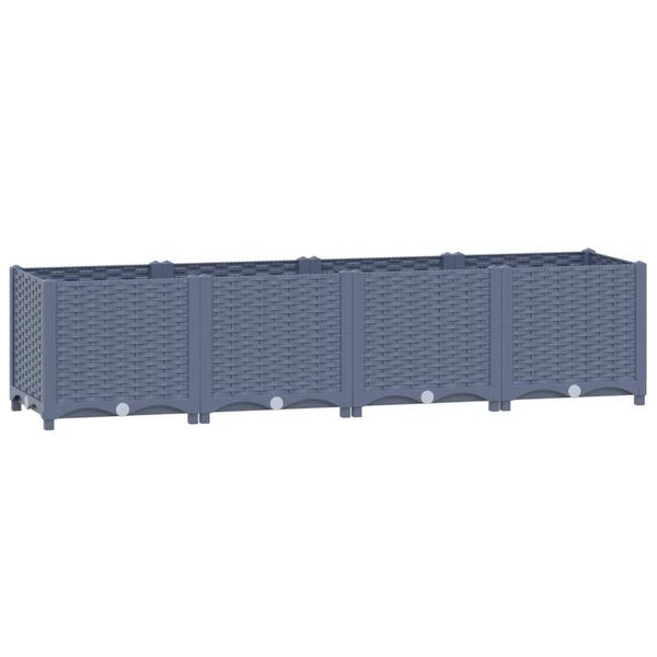vidaXL Lit surélevé 160x40x38 cm Polypropylène