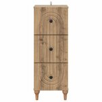 vidaXL Armoire à tiroirs 33 x 34 5 x 90 cm Bois d'ingénierie