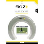 Sklz aide à la précision de putting de golf putt pocket gris