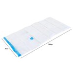 Pack and Move - Lot 6 Housses Rangement Sous Vide - Taille XL 70 x 100 cm - Sac de Compression - Couettes Oreillers - Gros Format - Fermeture Zip