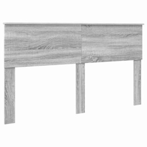 vidaXL Tête de lit Gris Sonoma 160 cm Bois d'ingénierie