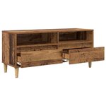 vidaXL Meuble TV Bois Ancien 100 x 34 5 x 44 5 cm Bois d'ingénierie